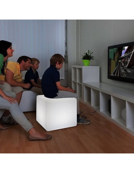 Светильник куб беспроводной LED CUBE 50 см разноцветный RGB с аккумулятором и пультом USB IP68 Светильник куб беспроводной LED CUBE 50 см разноцветный RGB с аккумулятором и пультом USB IP68