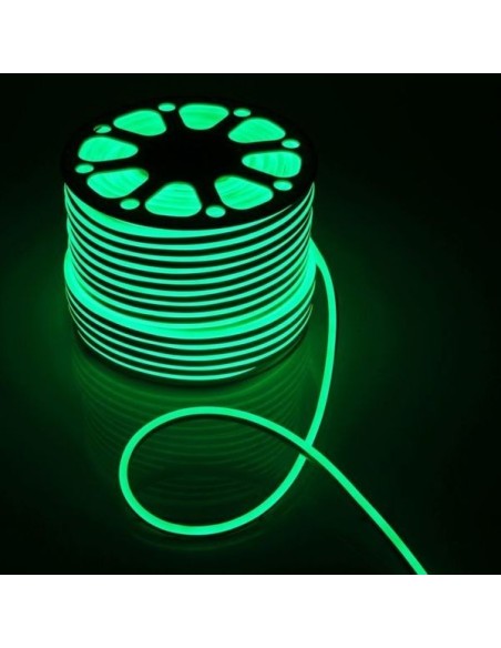 Гибкий неон LED Neon Mini 8x16 мм зелёный IP67 12V Гибкий неон LED Neon Mini 8x16 мм зелёный IP67 12V