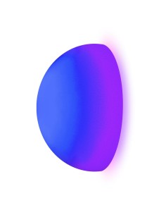 Настенный светильник Полусфера 50 см LED Hemisphere RGB