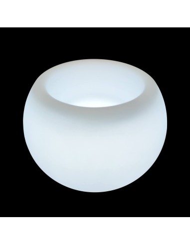 Светящееся мини-кашпо для цветов LED MOONY Mini c разноцветной RGB подсветкой и пультом ДУ IP65 220V