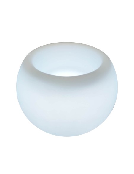Светящееся мини-кашпо для цветов LED MOONY Mini c белой светодиодной подсветкой IP65 220V Светящееся мини-кашпо для цветов LED MOONY Mini c белой светодиодной подсветкой IP65 220V