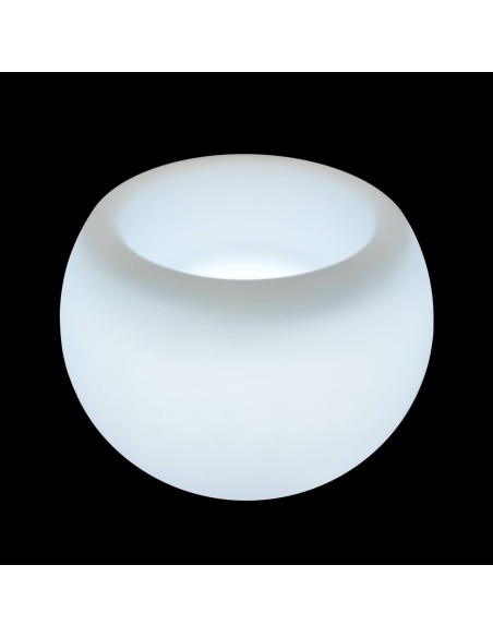 Светящееся мини-кашпо для цветов LED MOONY Mini c белой светодиодной подсветкой IP65 220V Светящееся мини-кашпо для цветов LED MOONY Mini c белой светодиодной подсветкой IP65 220V