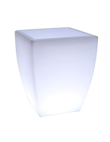 Светящееся кашпо для цветов LED LINEA-1 c белой светодиодной подсветкой IP65 220V Светящееся кашпо для цветов LED LINEA-1 c белой светодиодной подсветкой IP65 220V