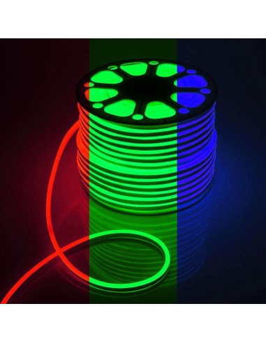 Гибкий неон LED Neon Mini 8x16 мм RGB IP67 12V
