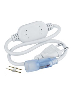 Сетевой шнур для одноцветного гибкого неона 14 мм 220V