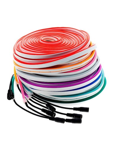 Гибкий неон LED Neon Flex 6x12 мм розовый IP67 12V