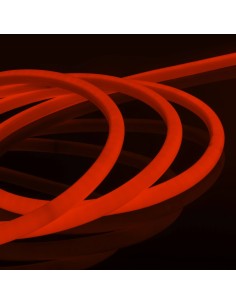 Гибкий неон LED Neon 360° круглый 14 мм красный IP65 220V