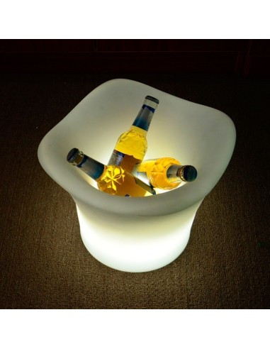 Ведро для льда с подсветкой LED Cooler RGB с аккумулятором