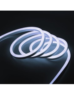 Гибкий неон LED Neon 14x25 мм холодный белый IP67 220V