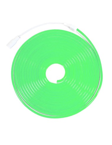 Гибкий неон LED Neon Flex 4.5x13 мм в блистере 5 м зелёный IP67 12V