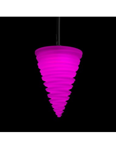 Подвесной светильник LED SPICE c разноцветной RGB подсветкой и пультом ДУ IP65