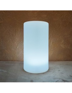 Настольная лампа Цилиндр LED CYLINDER 20 с одноцветной подсветкой IP65 220V