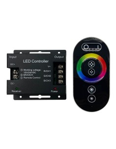 Контроллер для светильников и лент RGB 12V 432 Вт / 24V 864 Вт с сенсорным пультом ДУ