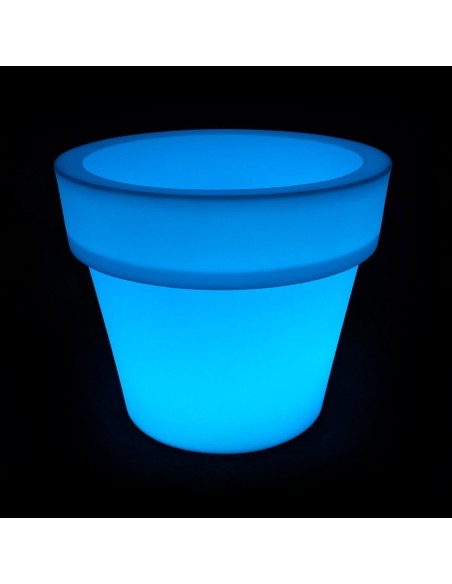 Светящийся вазон для цветов LED FLOWERPOT-2 c разноцветной RGB подсветкой и пультом ДУ IP65 220V Светящийся вазон для цветов LED FLOWERPOT-2 c разноцветной RGB подсветкой и пультом ДУ IP65 220V