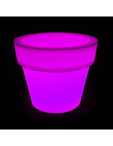 Светящийся вазон для цветов LED FLOWERPOT-2 c разноцветной RGB подсветкой и пультом ДУ IP65 220V Светящийся вазон для цветов LED FLOWERPOT-2 c разноцветной RGB подсветкой и пультом ДУ IP65 220V