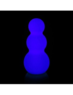 Беспроводной светильник Снеговик LED SNOWMAN многоцветный RGB с пультом ДУ и аккумулятором 2