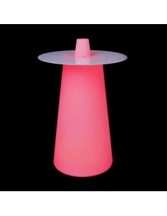 Светящийся барный стол LED PLAY 110 cм. разноцветный RGB с пультом ДУ IP65 220V