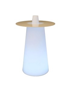 Светящийся барный стол LED PLAY 110 cм. светодиодный белый IP65 220V