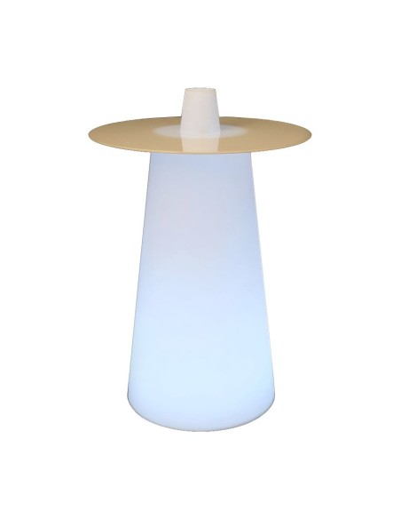 Светящийся барный стол LED PLAY 110 cм. светодиодный белый IP65 220V Светящийся барный стол LED PLAY 110 cм. светодиодный белый IP65 220V