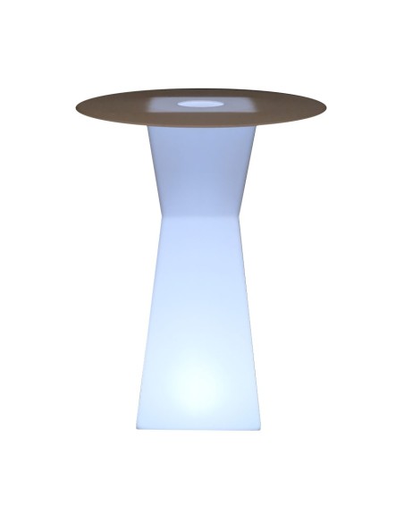 Светящийся барный стол LED PRISM A 110 cм. светодиодный белый IP65 220V Светящийся барный стол LED PRISM A 110 cм. светодиодный белый IP65 220V