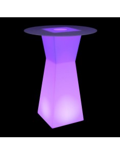 Светящийся барный стол LED PRISM A 110 cм. разноцветный RGB с пультом ДУ IP65 220V 2