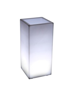Светящееся кашпо для цветов LED BORA-1 c белой светодиодной подсветкой IP65 220V