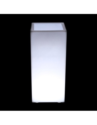 Светящееся кашпо для цветов LED BORA-1 c белой светодиодной подсветкой IP65 220V