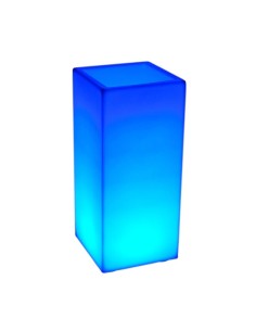 Светящееся кашпо для цветов LED BORA-1 c разноцветной RGB подсветкой и пультом ДУ IP65 220V