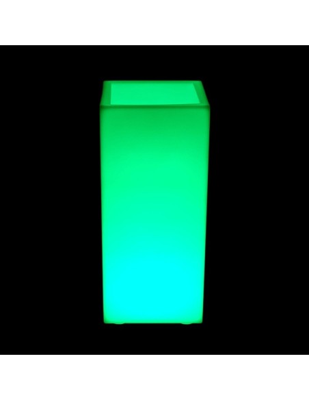 Светящееся цветочное кашпо с аккумулятором LED BORA-1 c разноцветной RGB подсветкой и пультом USB IP65 Светящееся цветочное кашпо с аккумулятором LED BORA-1 c разноцветной RGB подсветкой и пультом USB IP65