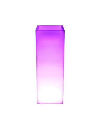 Светящееся кашпо для цветов LED BORA-2 c разноцветной RGB подсветкой и пультом ДУ IP65 220V