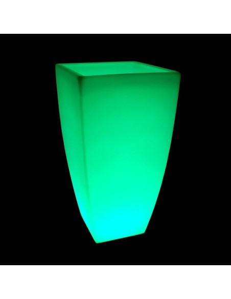 Светящееся цветочное кашпо с аккумулятором LED LINEA-3 c разноцветной RGB подсветкой и пультом USB IP65 Светящееся цветочное кашпо с аккумулятором LED LINEA-3 c разноцветной RGB подсветкой и пультом USB IP65