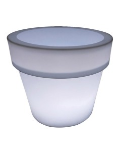 Светящийся вазон для цветов LED FLOWERPOT-1 c белой светодиодной подсветкой IP65 220V