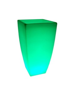 Светящееся кашпо для цветов LED LINEA-3 c разноцветной RGB подсветкой и пультом ДУ IP65 220V