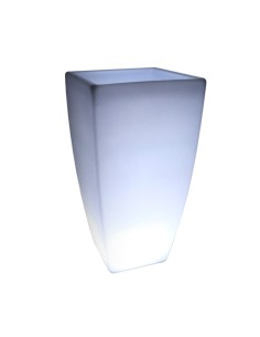 Светящееся кашпо для цветов LED LINEA-3 c белой светодиодной подсветкой IP65 220V