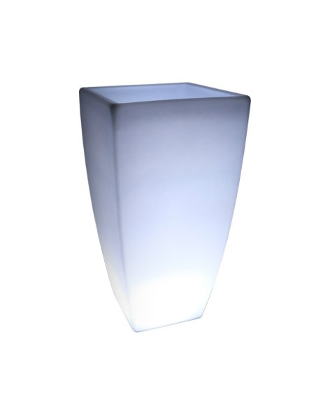 Светящееся кашпо для цветов LED LINEA-3 c белой светодиодной подсветкой IP65 220V Светящееся кашпо для цветов LED LINEA-3 c белой светодиодной подсветкой IP65 220V