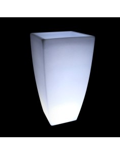 Светящееся кашпо для цветов LED LINEA-3 c белой светодиодной подсветкой IP65 220V 2