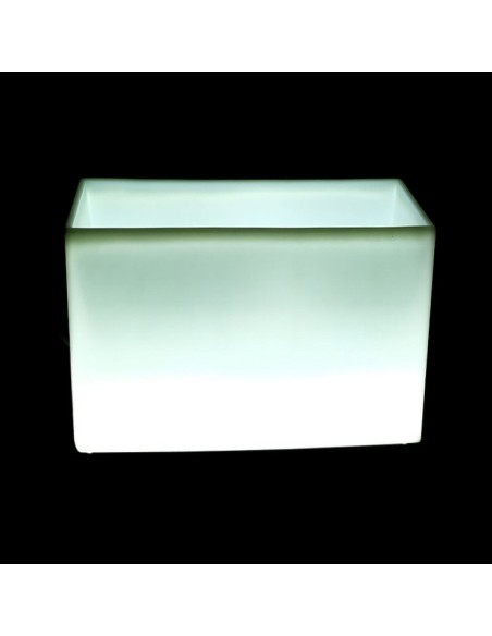 Светящееся кашпо для цветов LED TETRA-2 c белой светодиодной подсветкой IP65 220V Светящееся кашпо для цветов LED TETRA-2 c белой светодиодной подсветкой IP65 220V