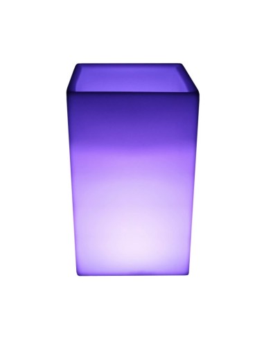 Светящееся кашпо для цветов LED BORA-3 c разноцветной RGB подсветкой и пультом ДУ IP65 220V