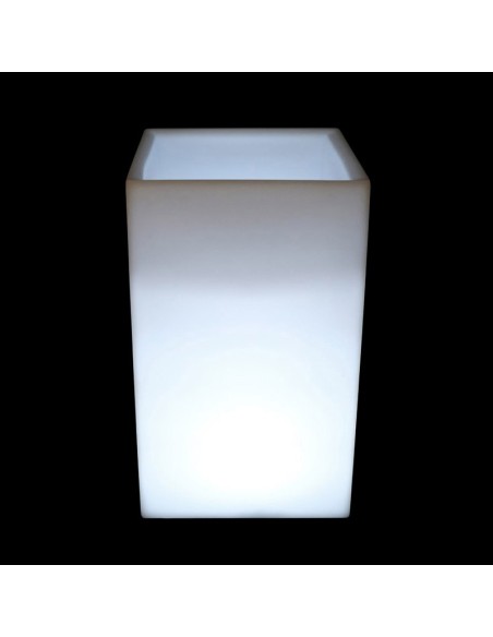 Светящееся кашпо для цветов LED BORA-3 c белой светодиодной подсветкой IP65 220V Светящееся кашпо для цветов LED BORA-3 c белой светодиодной подсветкой IP65 220V