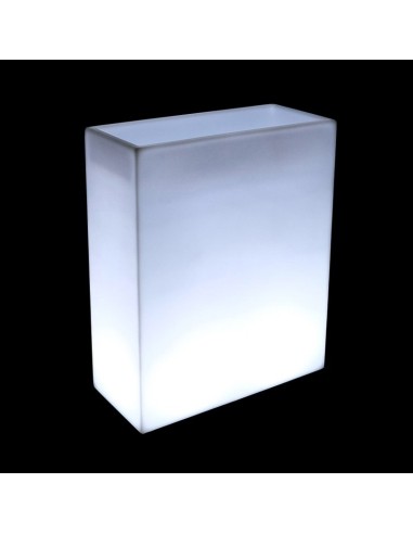 Светящееся кашпо для цветов LED WALL-2 c белой светодиодной подсветкой IP65 220V