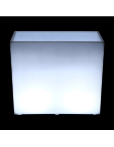 Светящееся кашпо для цветов LED WALL-1 c белой светодиодной подсветкой IP65 220V 2