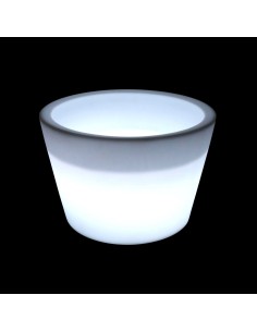 Светящаяся кадка для цветов LED BARREL c белой светодиодной подсветкой IP65 220V 2
