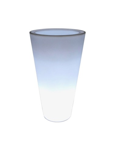 Светящееся кашпо для цветов LED TUBE-3 c белой светодиодной подсветкой IP65 220V