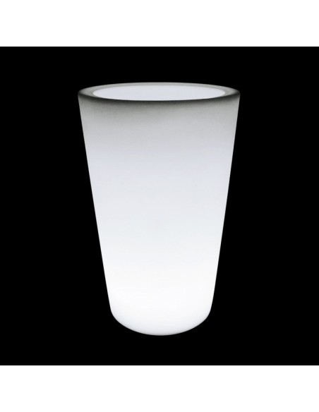 Светящееся кашпо для цветов LED TUBE-2 c белой светодиодной подсветкой IP65 220V Светящееся кашпо для цветов LED TUBE-2 c белой светодиодной подсветкой IP65 220V