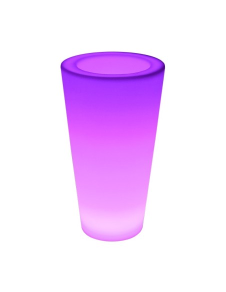 Светящееся кашпо для цветов LED TUBE-1 c разноцветной RGB подсветкой и пультом ДУ IP65 220V Светящееся кашпо для цветов LED TUBE-1 c разноцветной RGB подсветкой и пультом ДУ IP65 220V